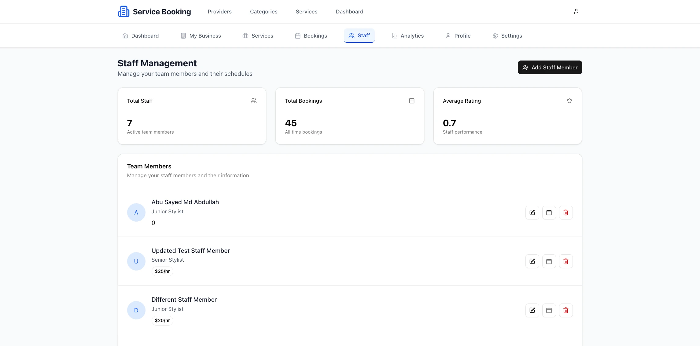 Service Booking System thumbnail 3