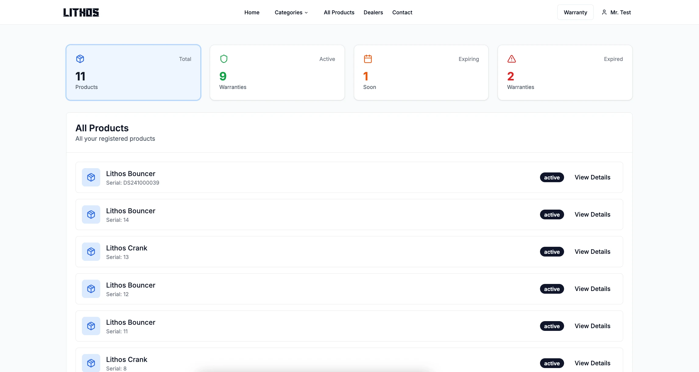 Lithos Bike E-commerce Platform thumbnail 2