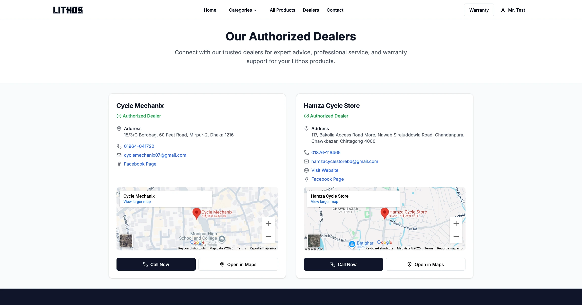 Lithos Bike E-commerce Platform thumbnail 4